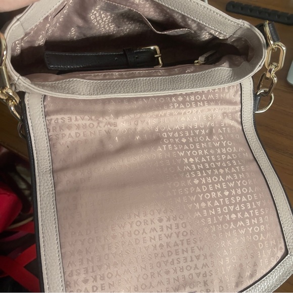 Kate Spade Pebble Leather  Color Block Flap Shoulder Cross Body - Picture 5 of 5